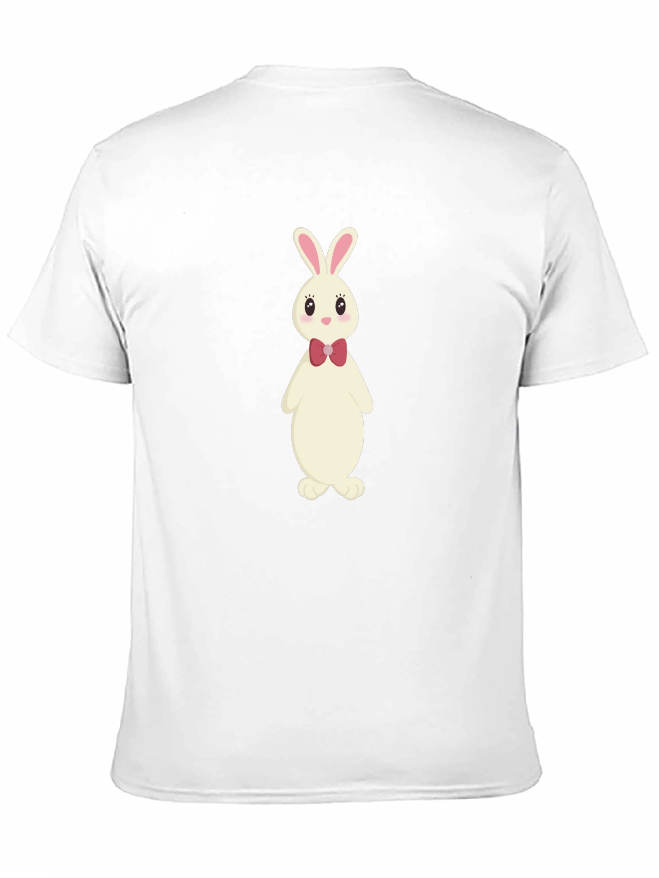 Cute Bunny Graphic Tee - Soft Cotton Comfort
