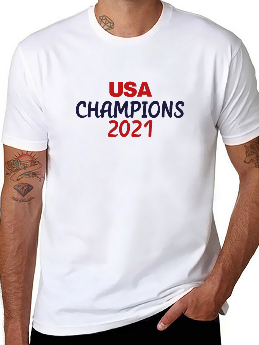USA Champions 2021 Graphic Tee