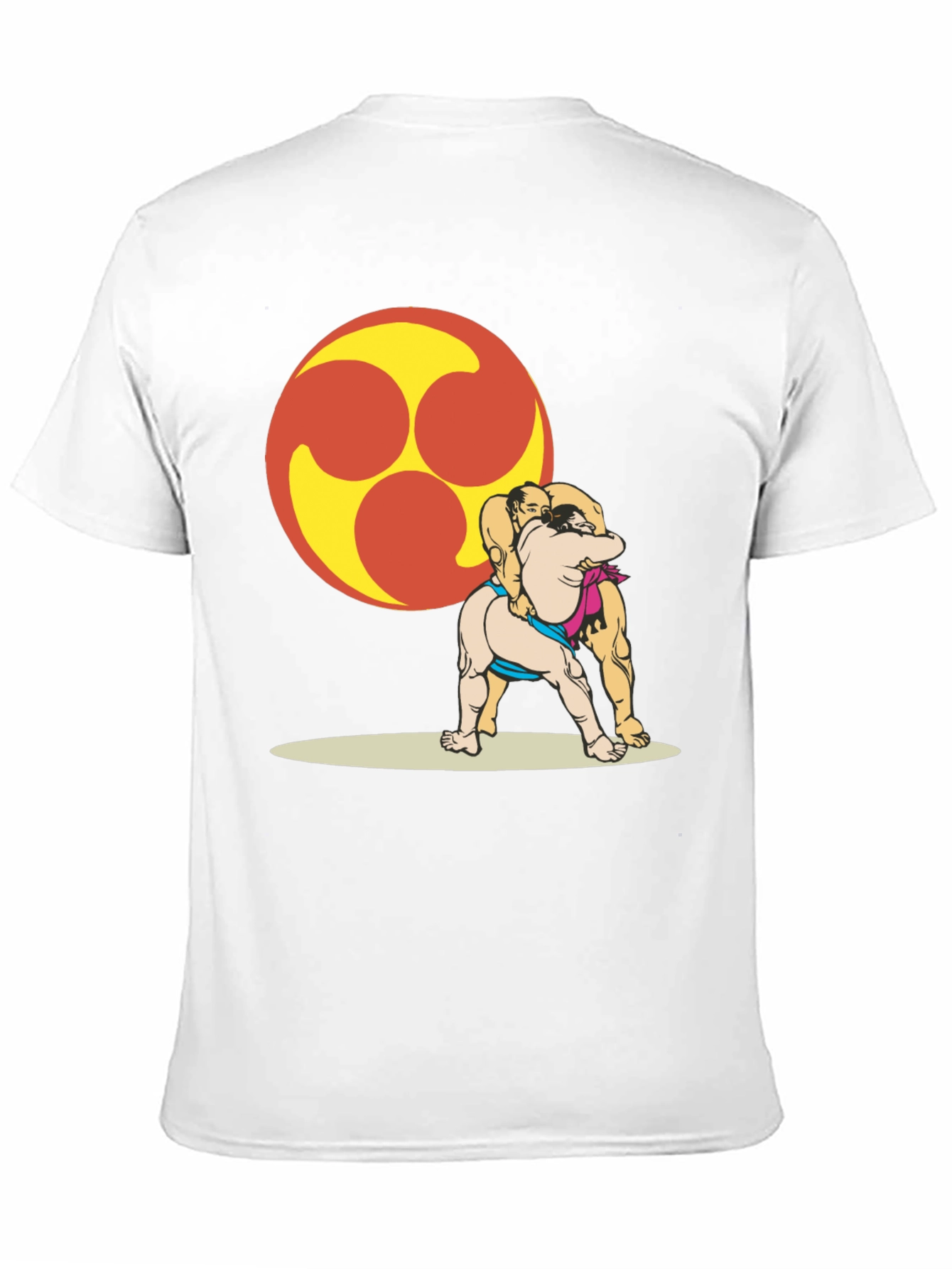 Sumo Wrestlers T-Shirt - Unique Graphic Tee