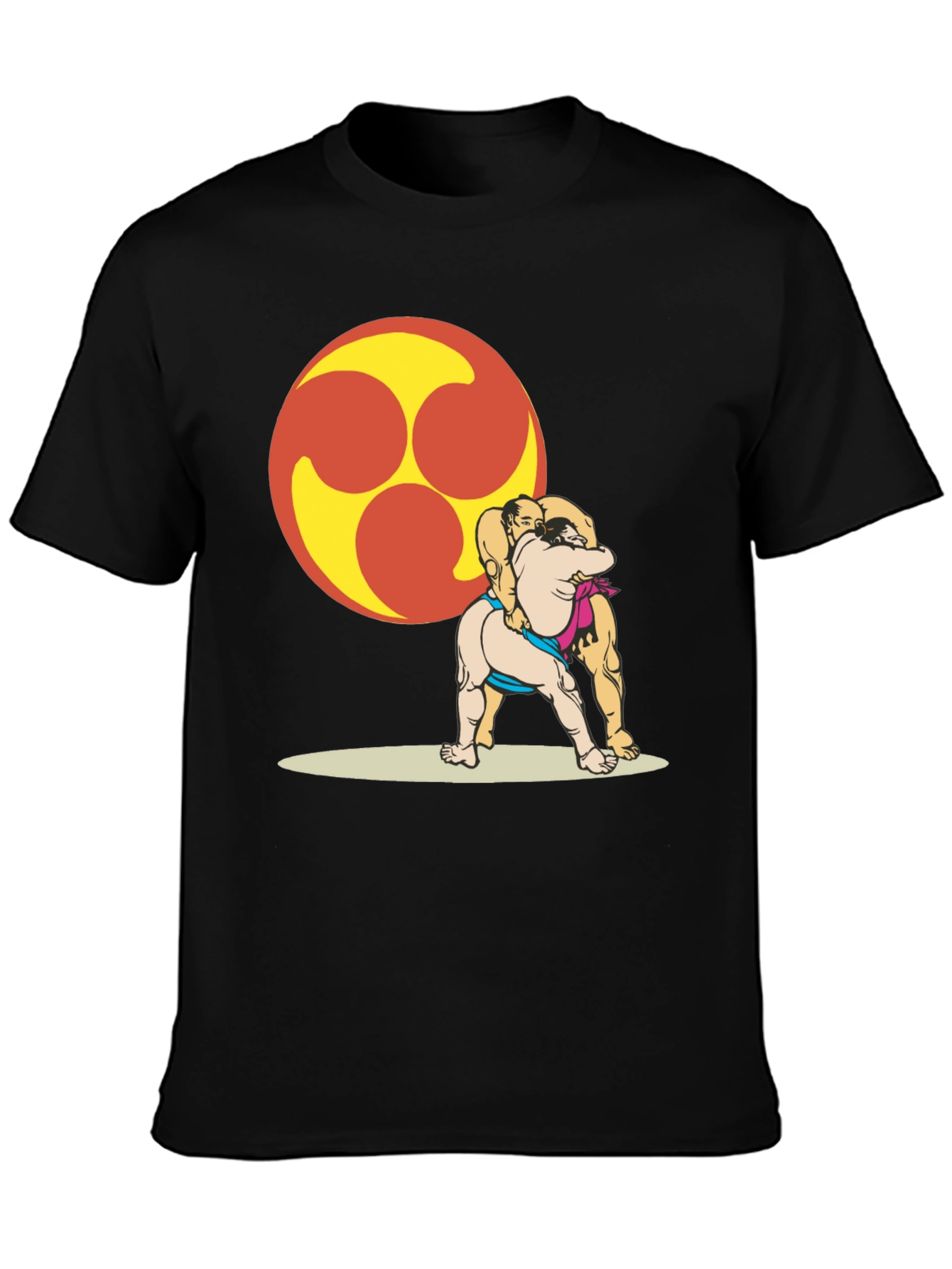Sumo Wrestlers T-Shirt - Unique Graphic Tee