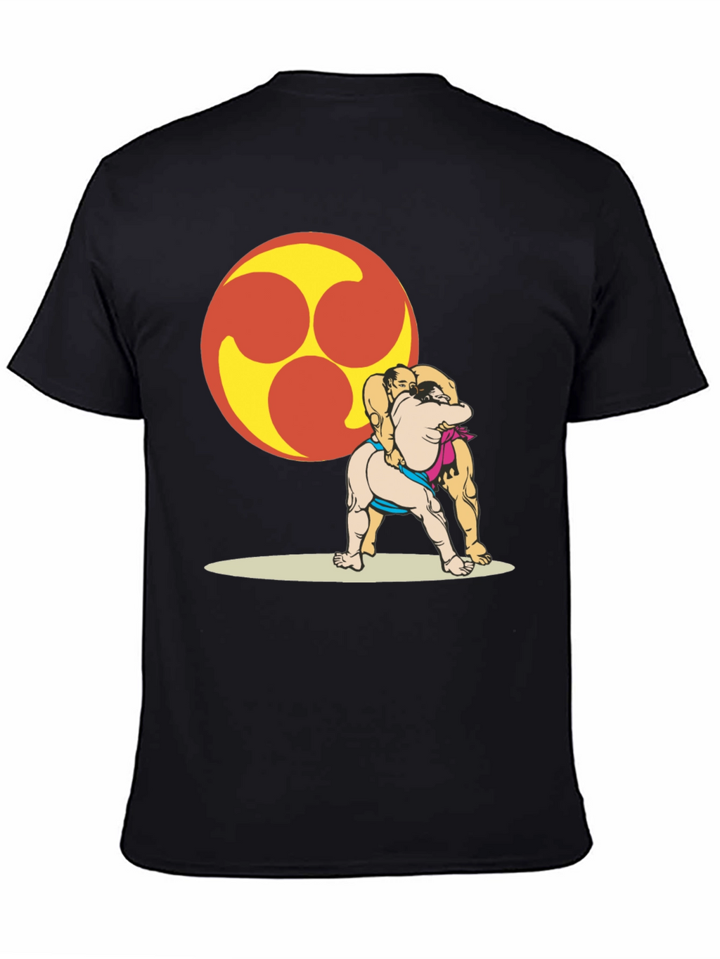 Sumo Wrestlers T-Shirt - Unique Graphic Tee