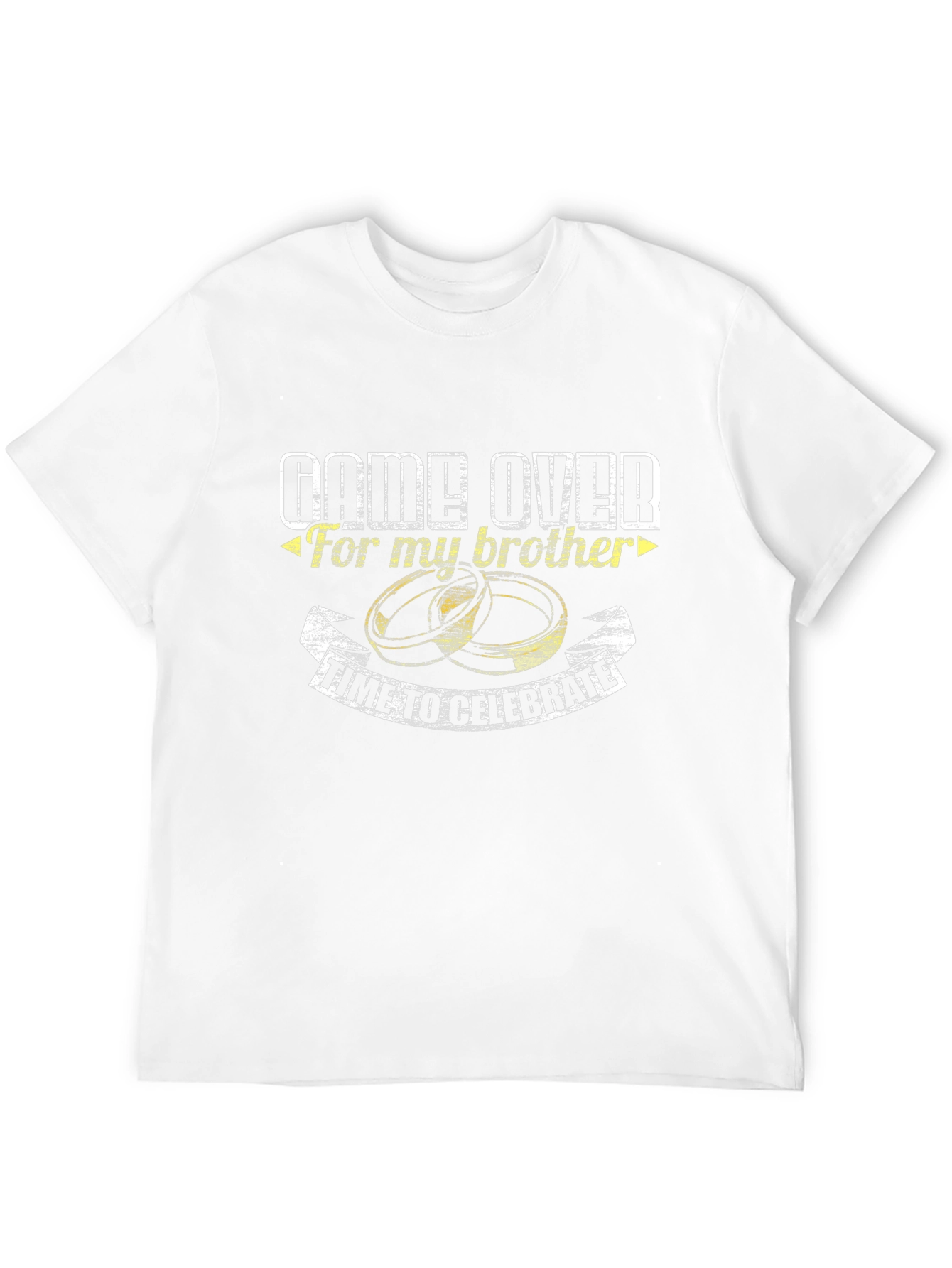 Game Over Brother T-Shirt - Celebrate Wedding!