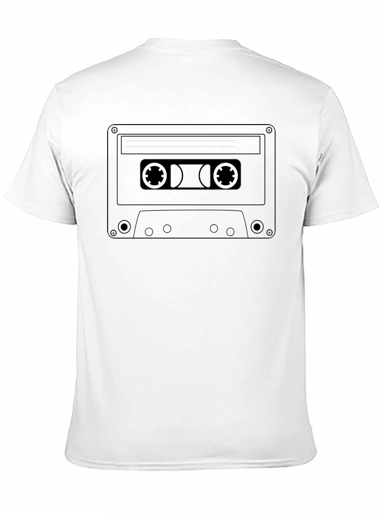 Retro Cassette Tape Graphic T-Shirt - Classic Music Tee