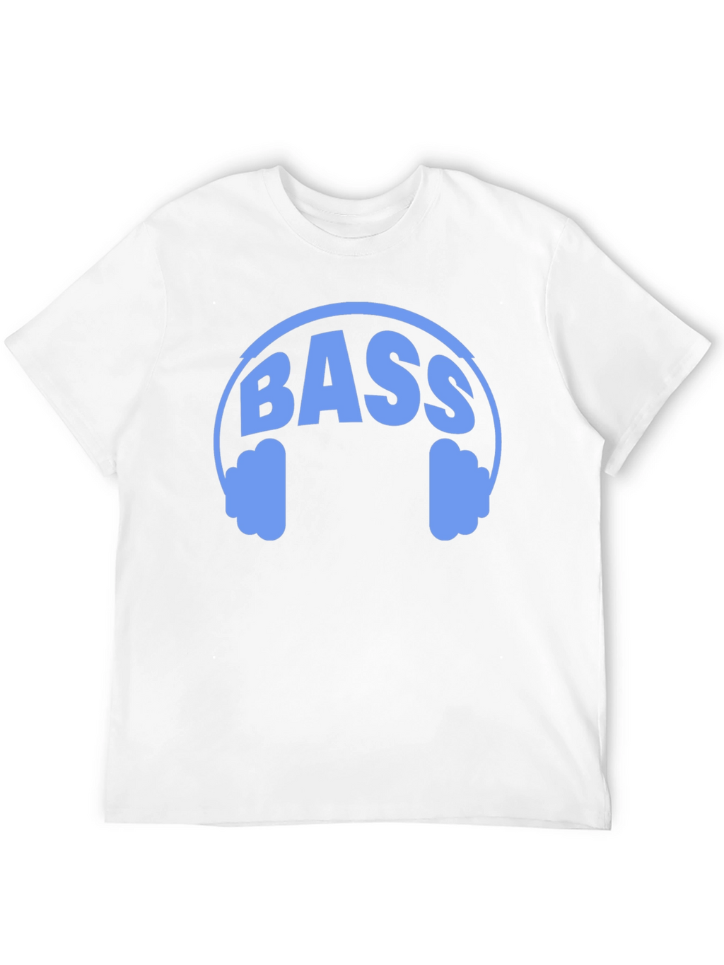 Bass Headphone Graphic T-Shirt - Music Lover Tee