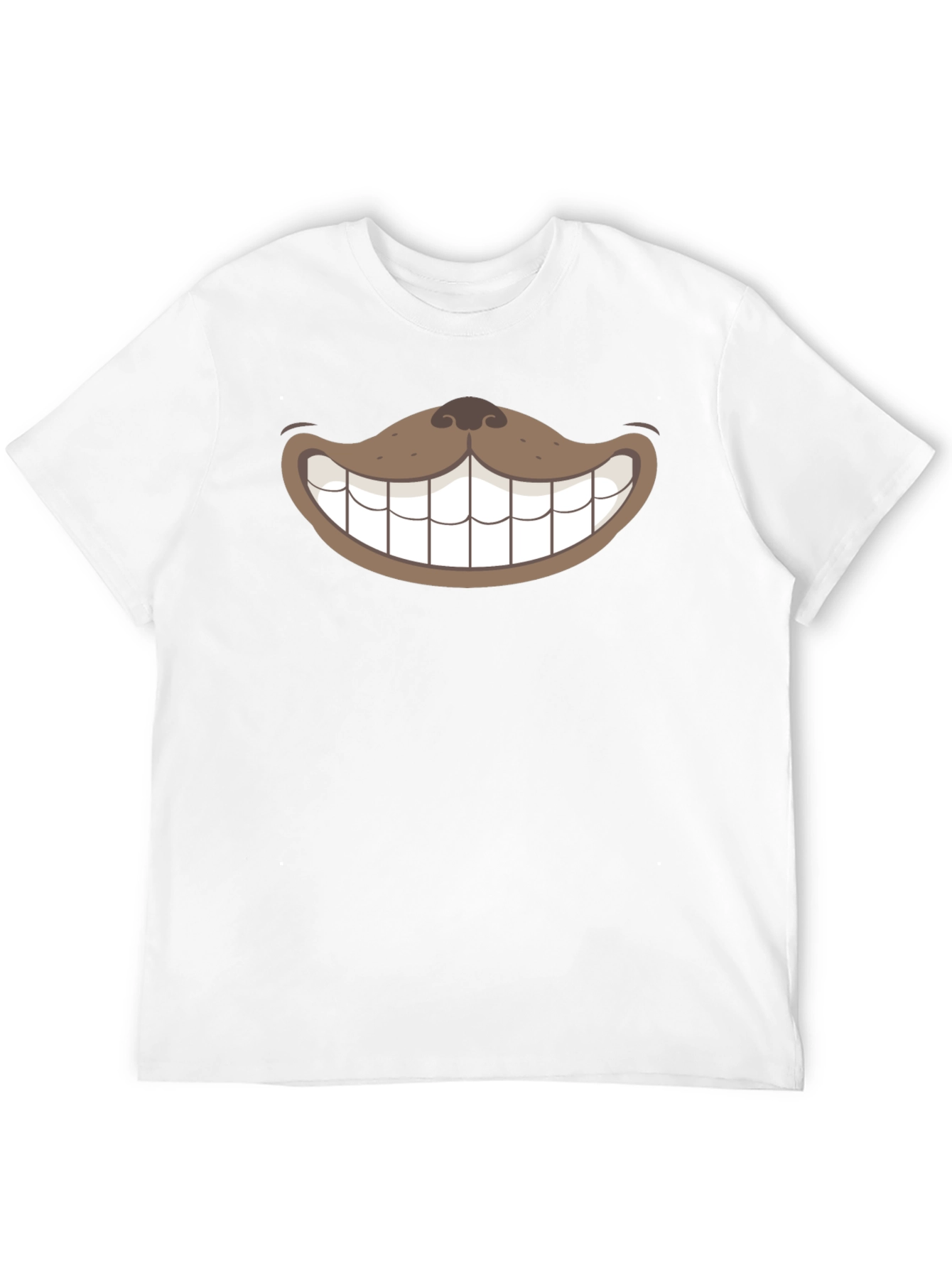 Funny Cheshire Cat Grin Graphic T-Shirt