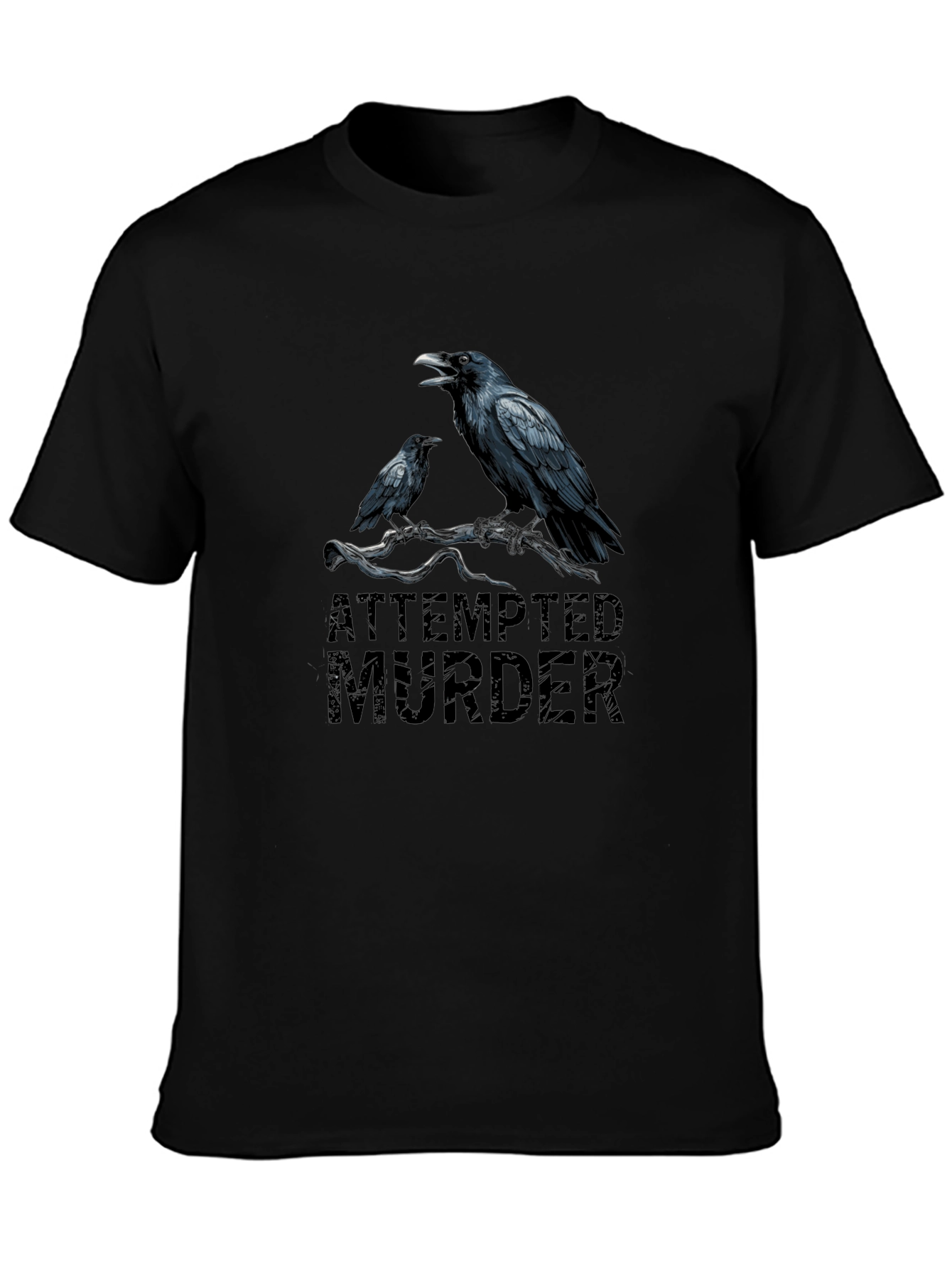 Attempted Murder Raven T-Shirt