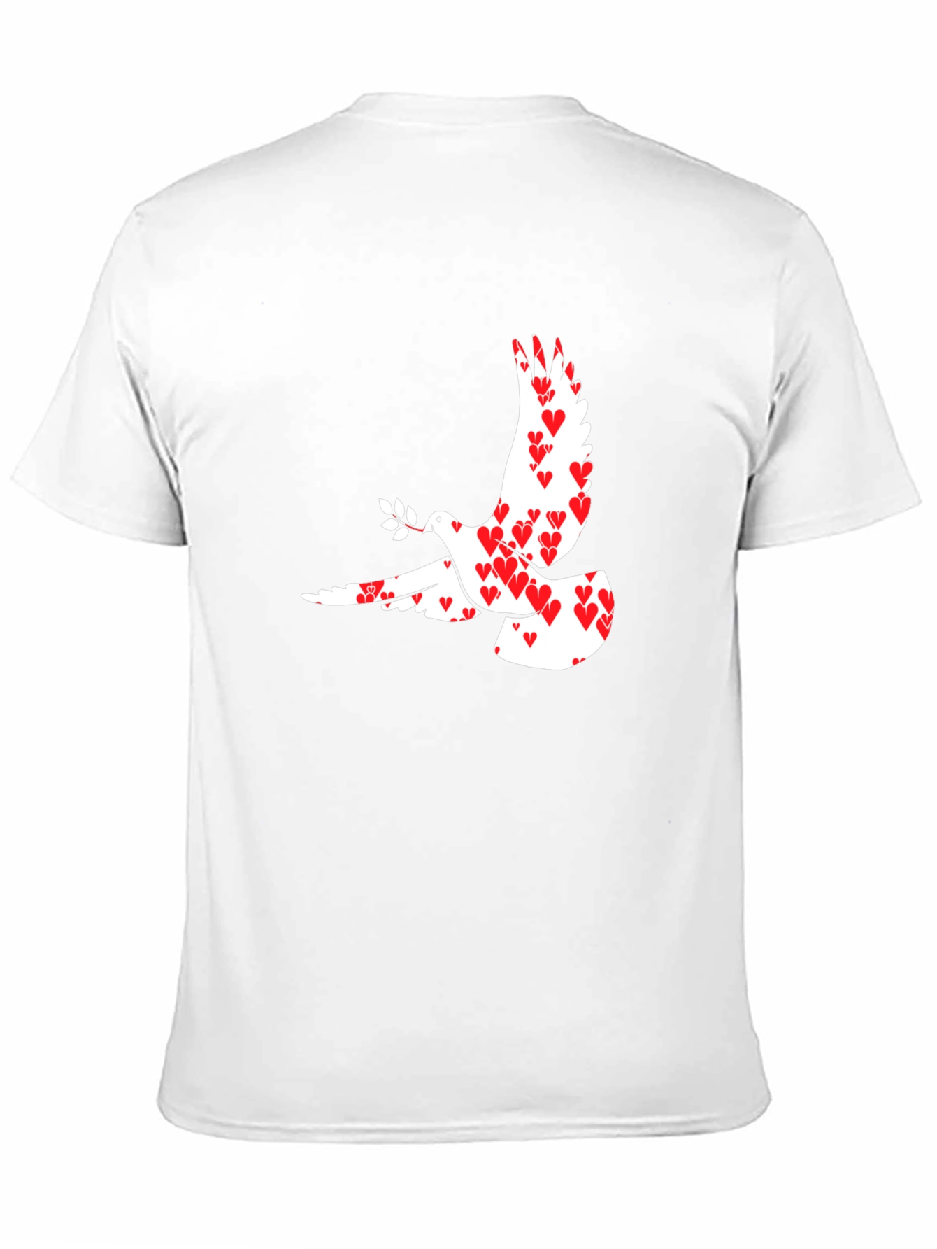 Peace Dove Heart T-Shirt