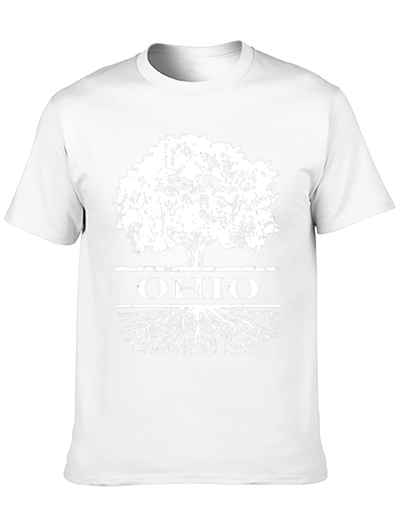 Ohio Roots T-Shirt - Black Graphic Tee