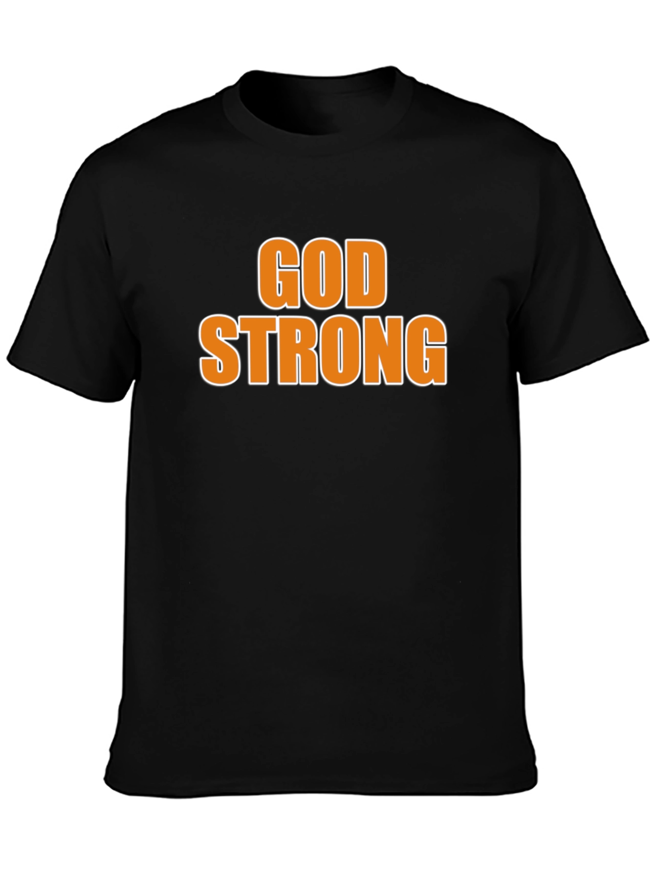 God Strong Graphic Tee - Religious Inspiration
