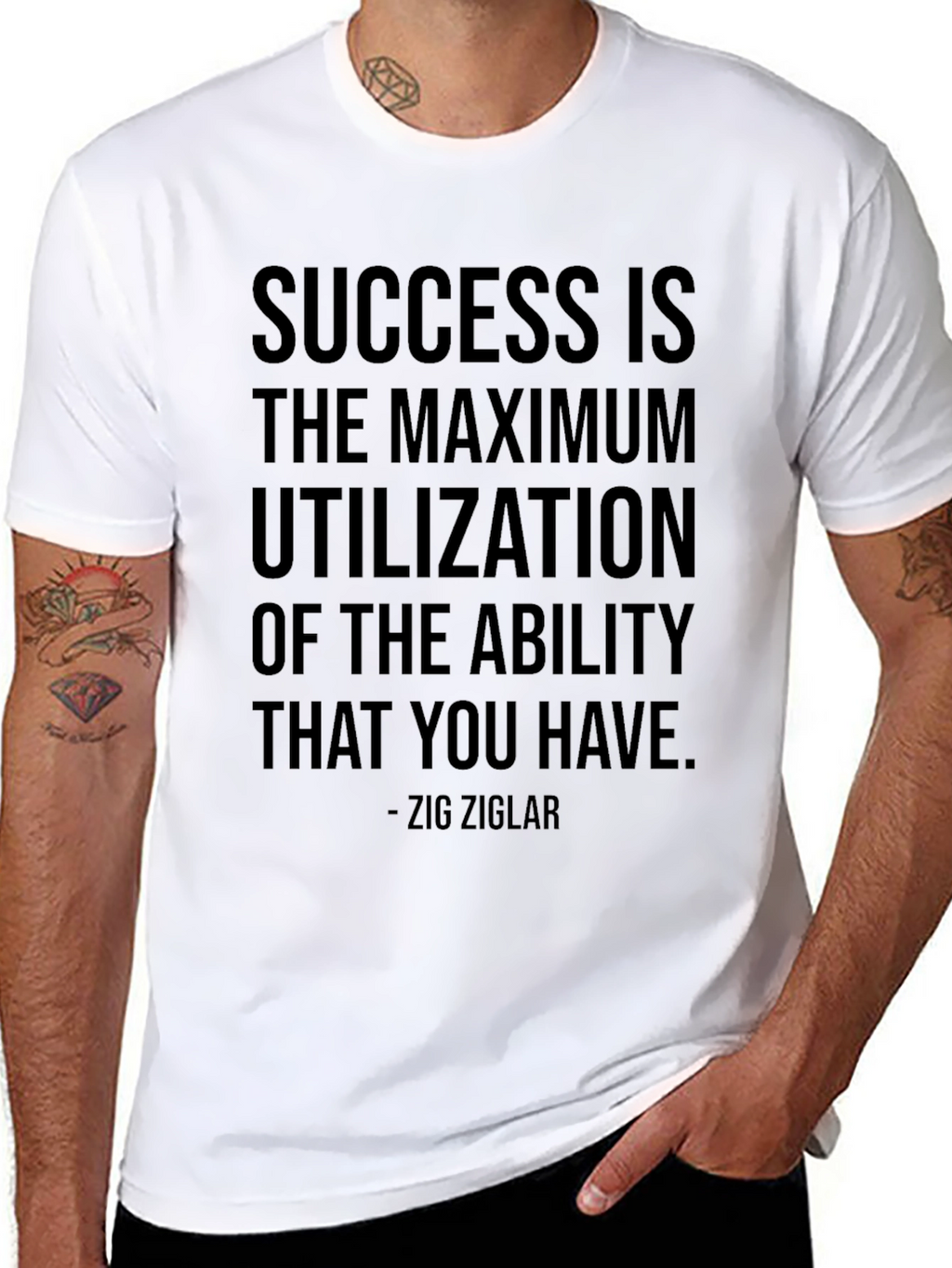 Motivational Success Quote T-Shirt