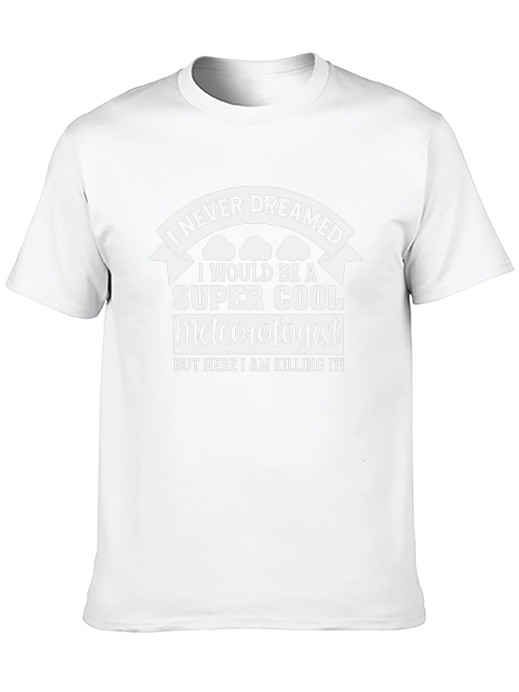 Super Cool Meteorologist Graphic T-Shirt
