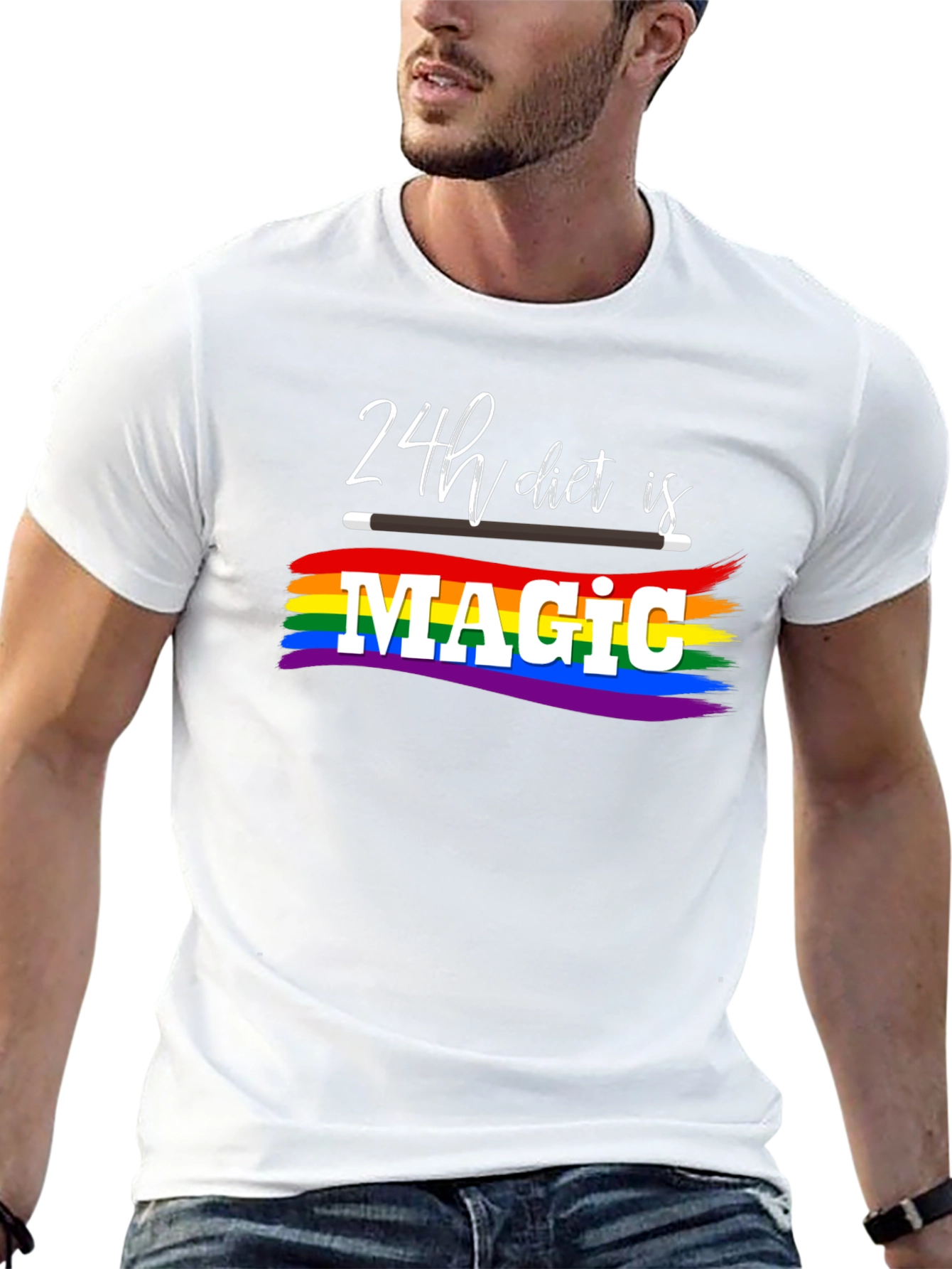 24th Diet Magic T-Shirt - LGBTQ+ Pride Apparel