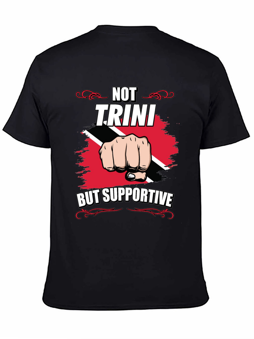 Trini Supporter Tee - Trinidad & Tobago Pride