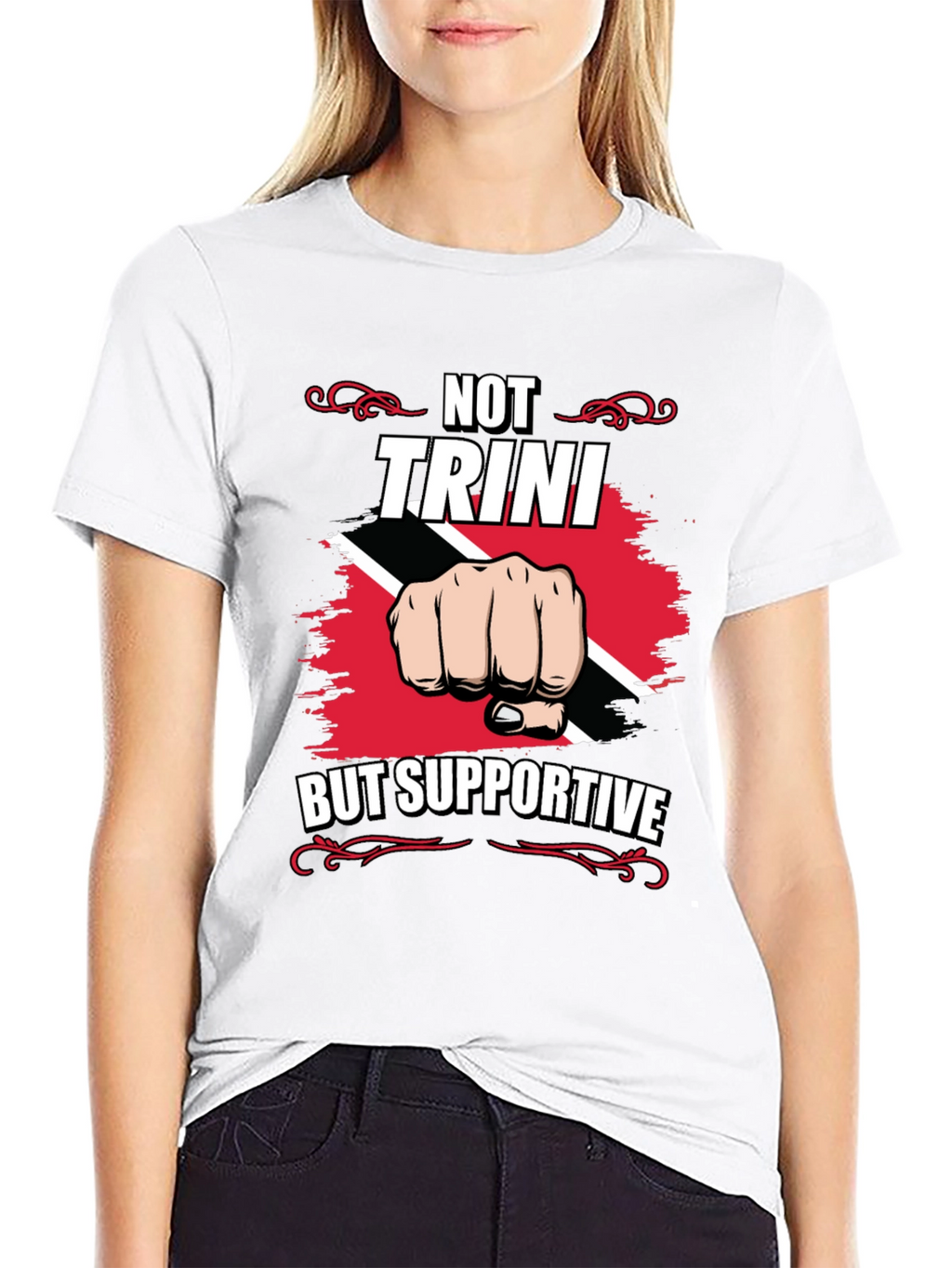 Trini Supporter Tee - Trinidad & Tobago Pride
