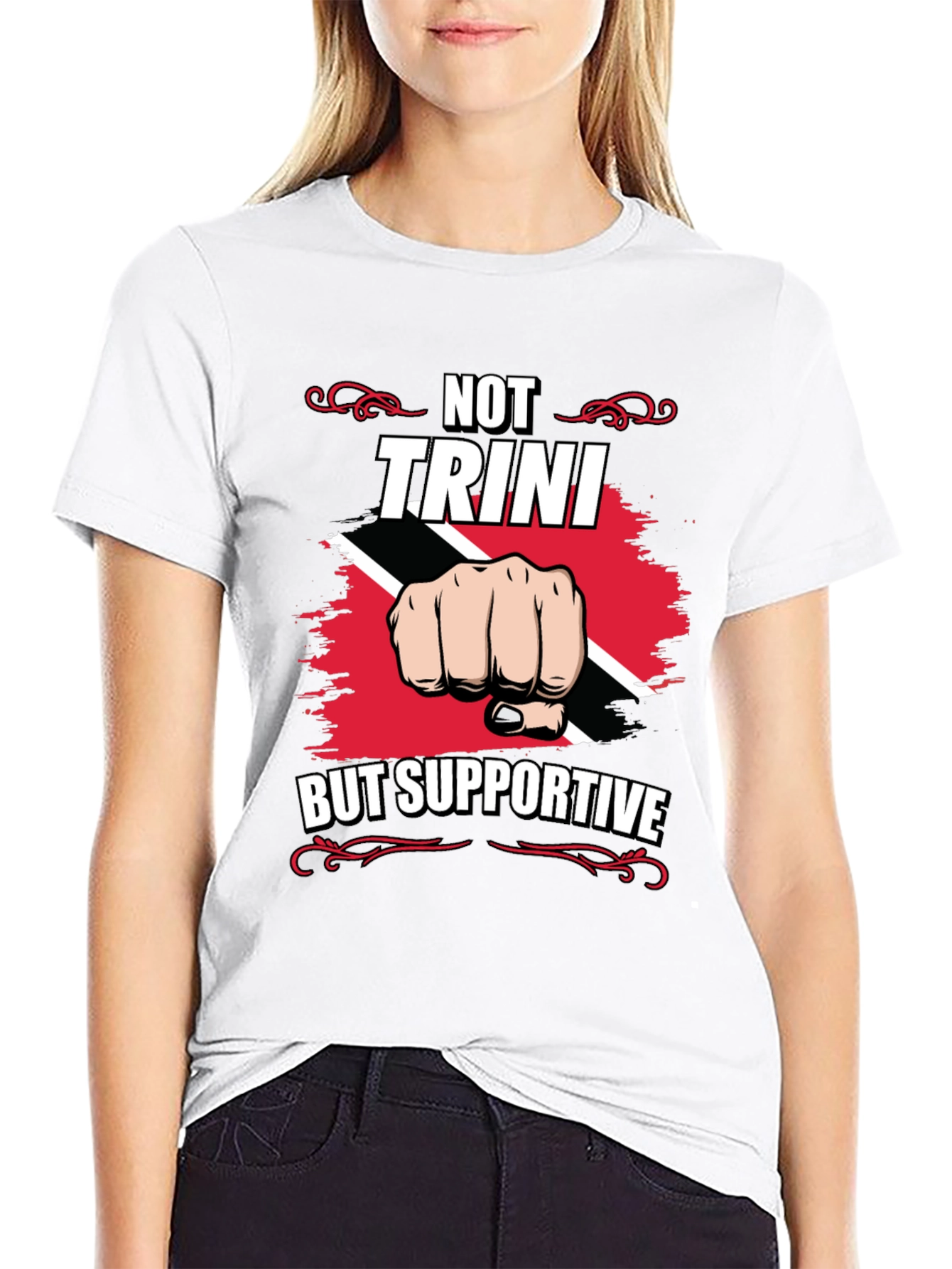 Trini Supporter Tee - Trinidad & Tobago Pride