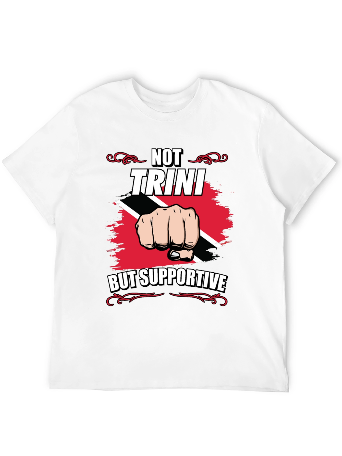 Trini Supporter Tee - Trinidad & Tobago Pride