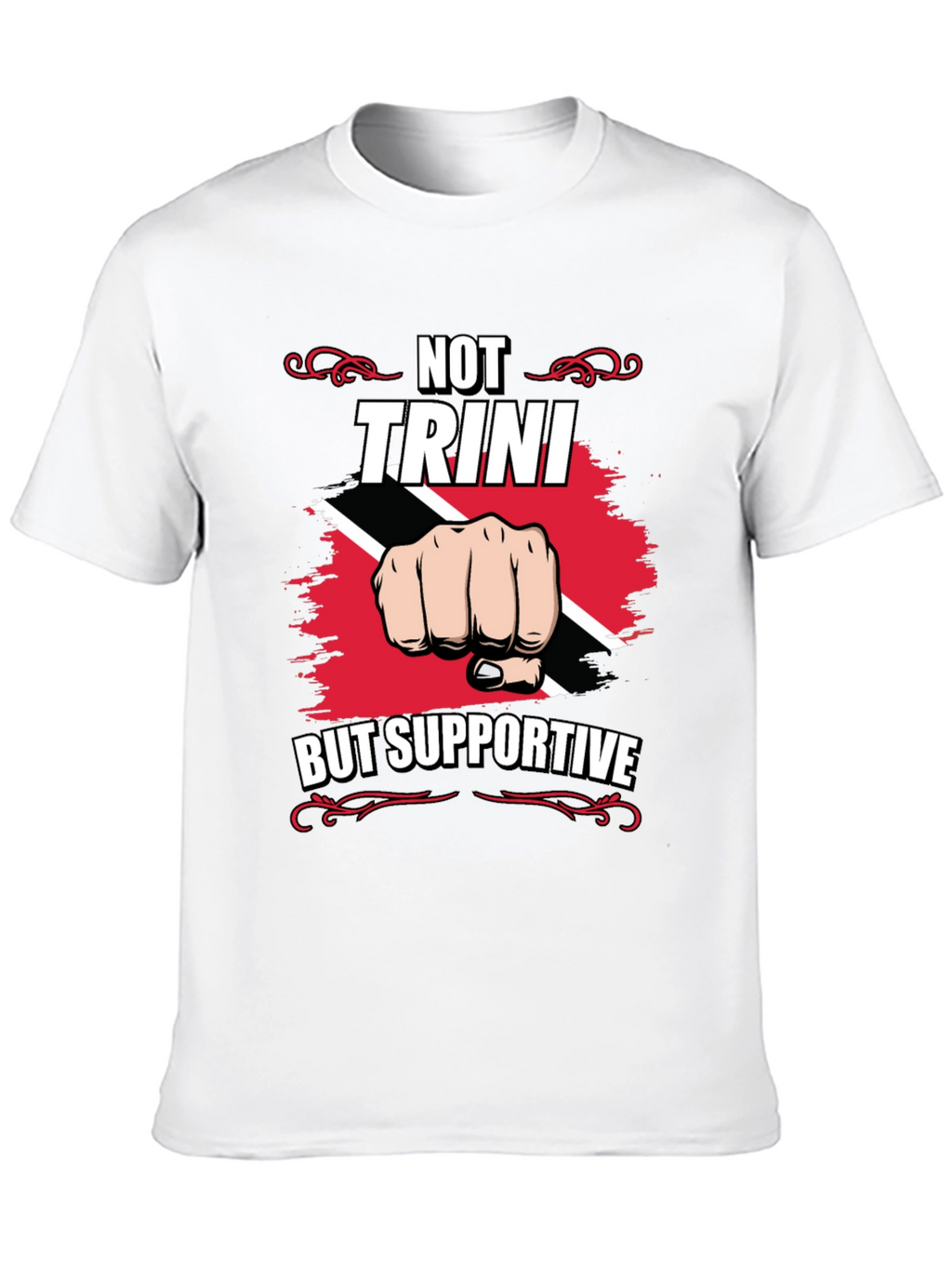 Trini Supporter Tee - Trinidad & Tobago Pride
