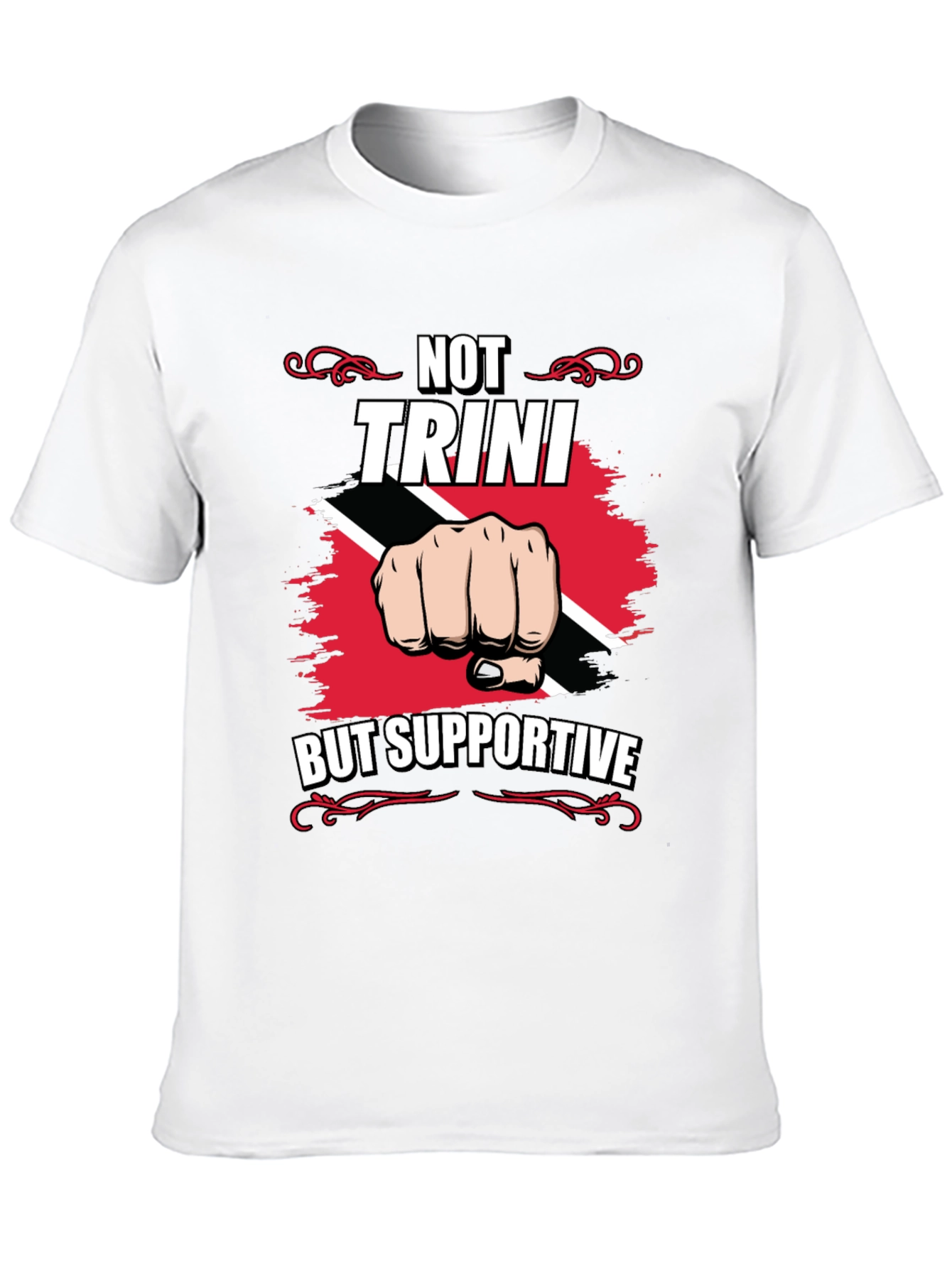Trini Supporter Tee - Trinidad & Tobago Pride