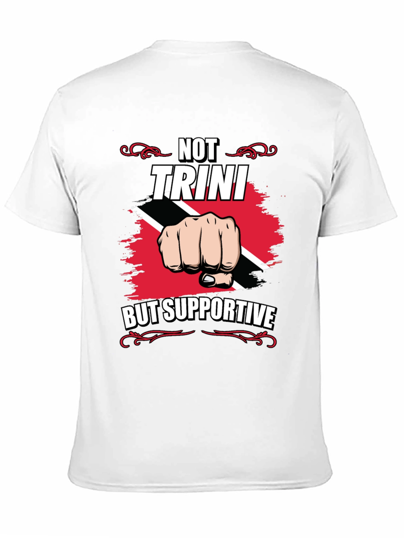 Trini Supporter Tee - Trinidad & Tobago Pride