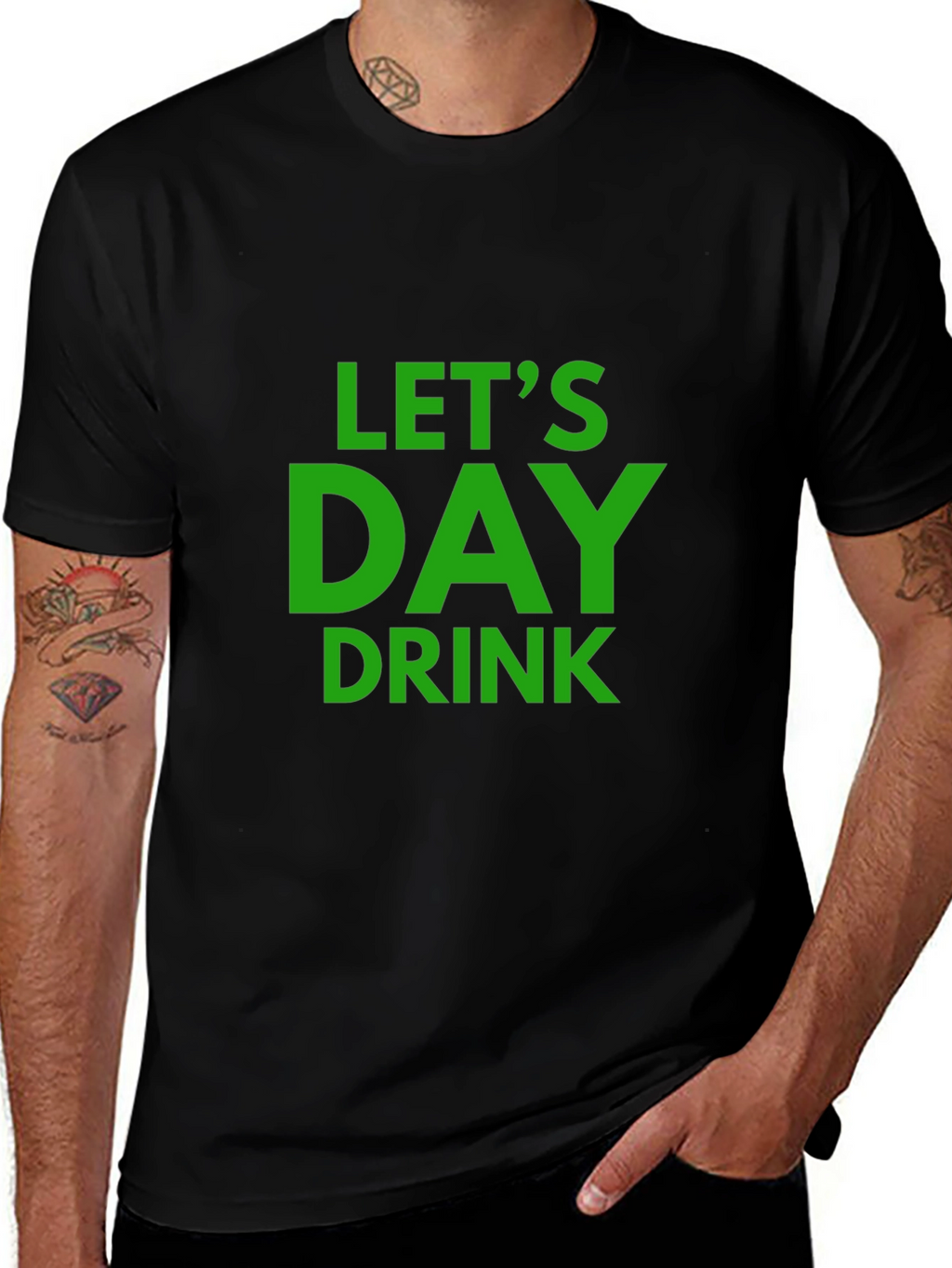 Lets Day Drink Black T-Shirt