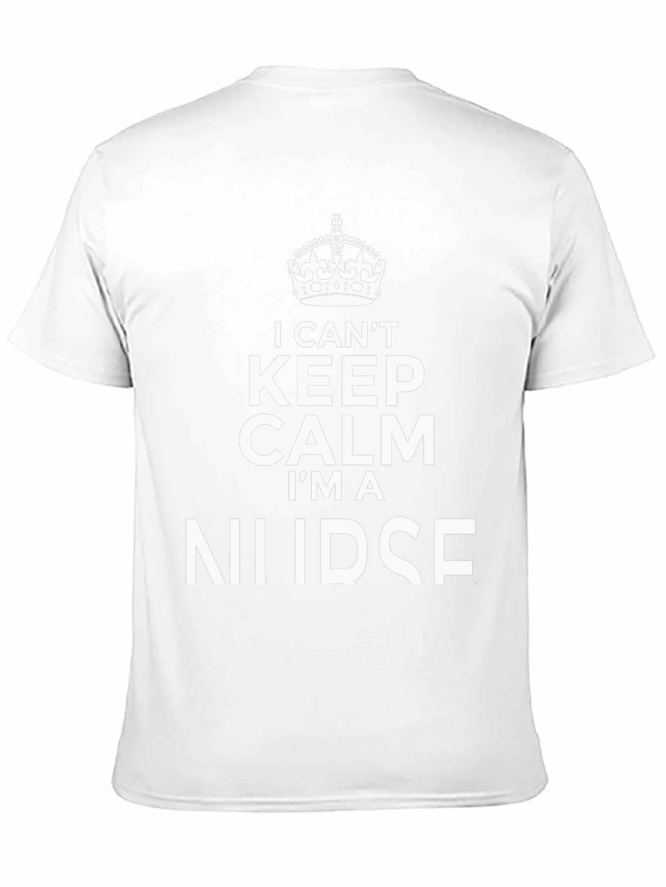 I Cant Keep Calm Im A Nurse Black T-Shirt