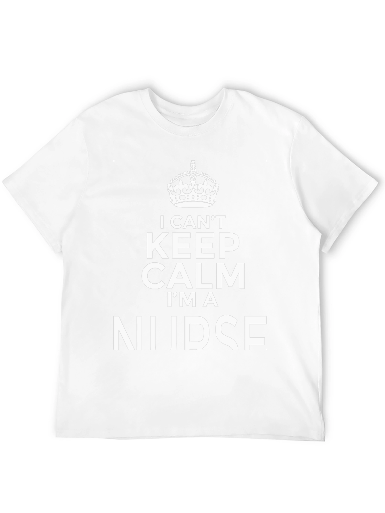 I Cant Keep Calm Im A Nurse Black T-Shirt