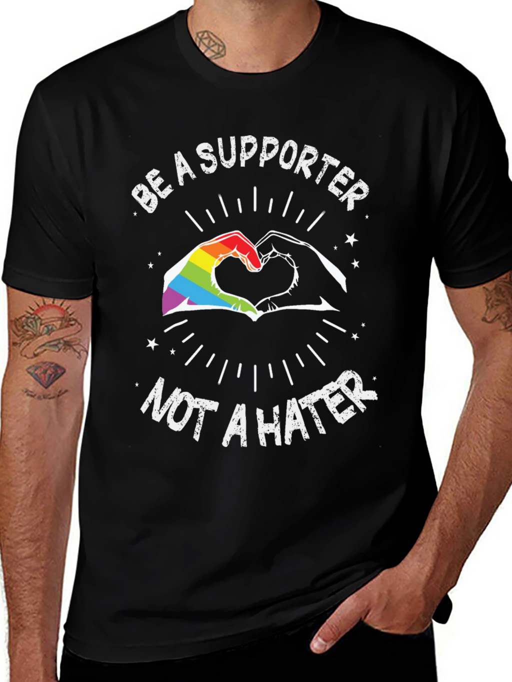 Be a Supporter Tee - LGBTQ+ Pride Shirt