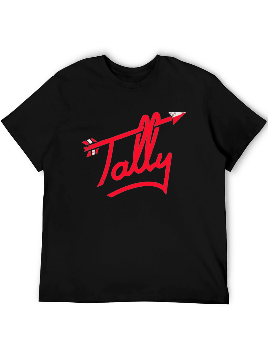 Tally Arrow Graphic Tee - Black Casual T-Shirt