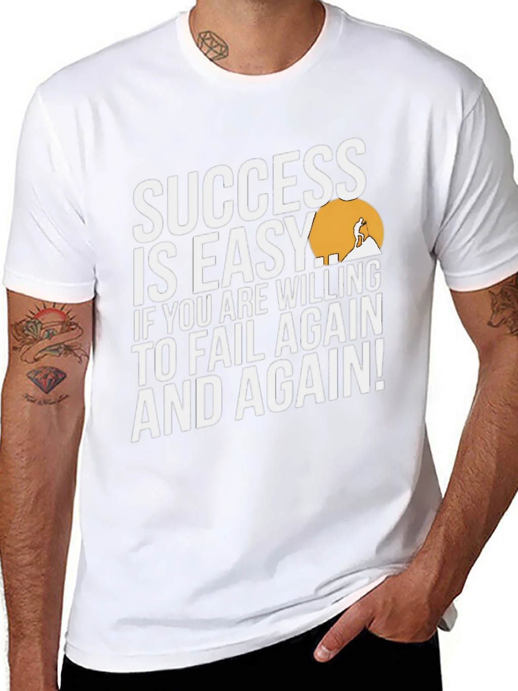 Success is Easy T-Shirt - Motivational Graphic Tee