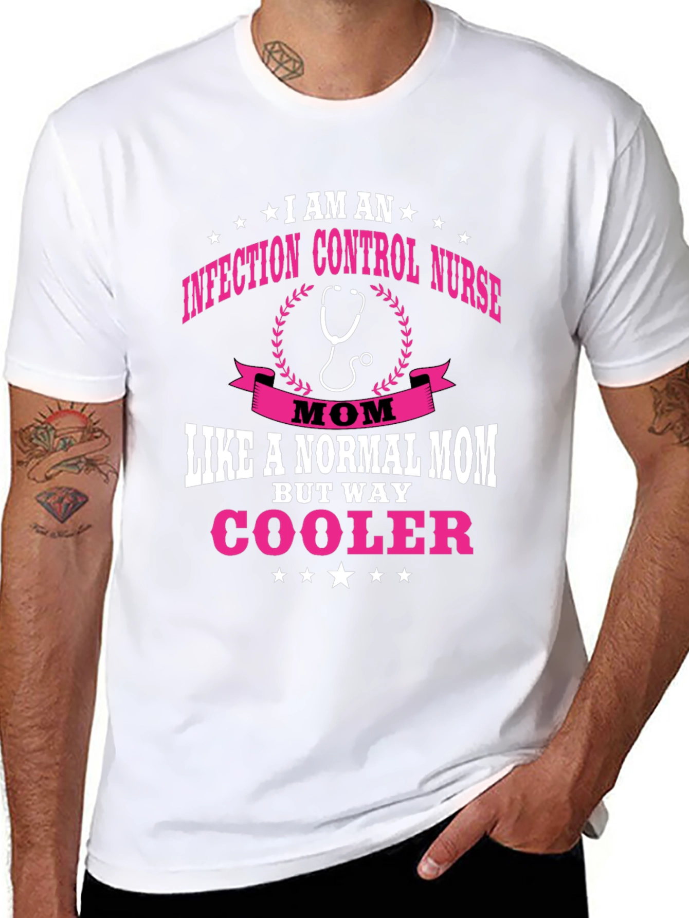 Infection Control Nurse Mom T-Shirt - But Way Cooler!