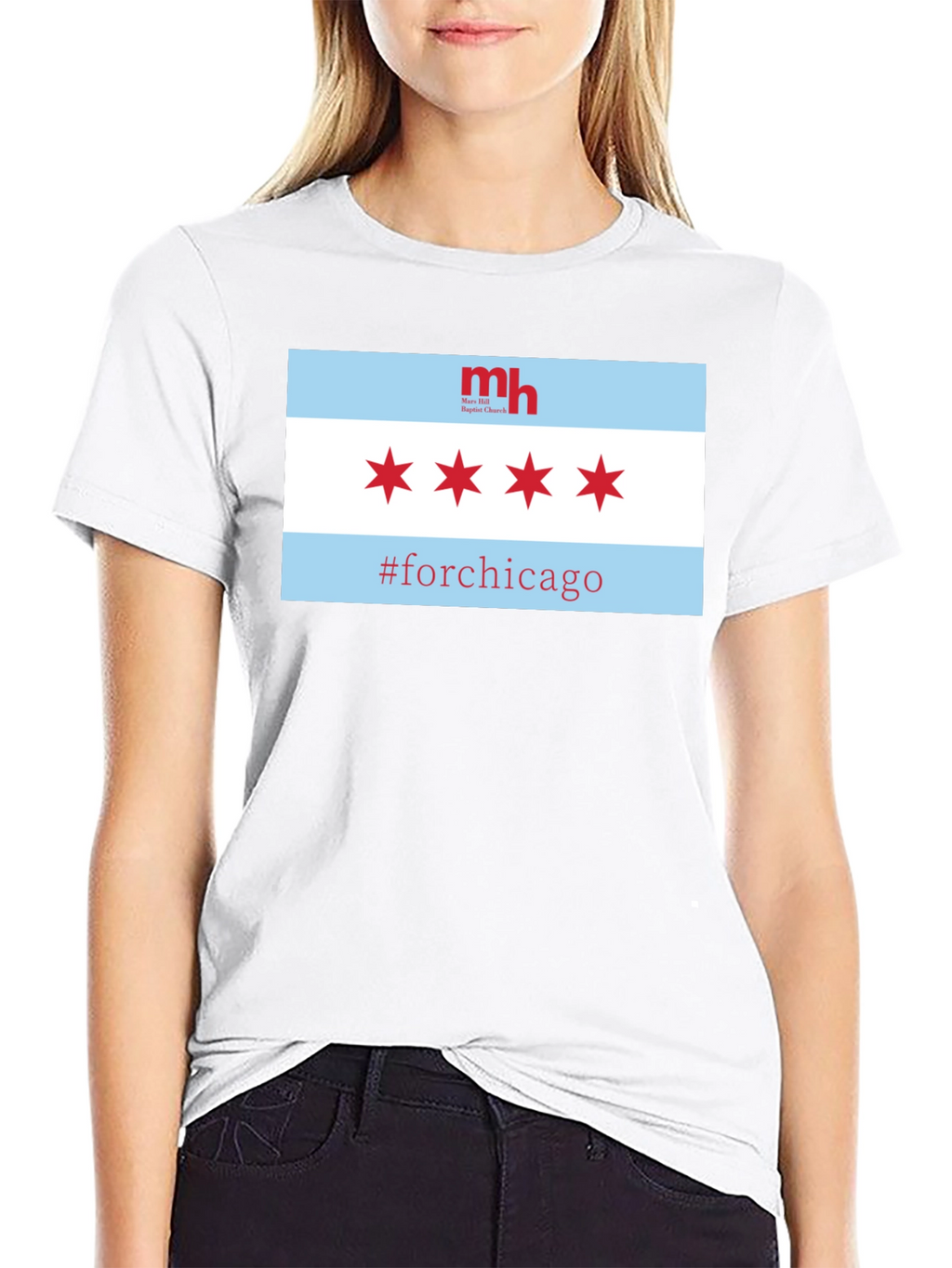 Chicago Flag T-Shirt - For Chicago Pride