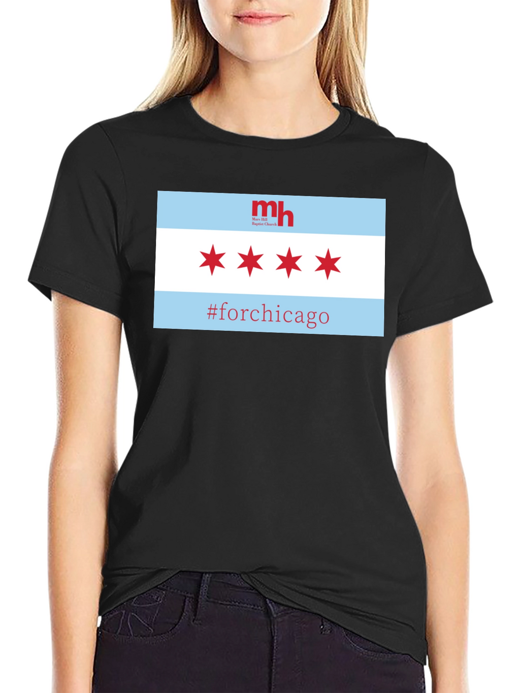 Chicago Flag T-Shirt - For Chicago Pride