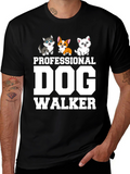 Professional Dog Walker T-Shirt