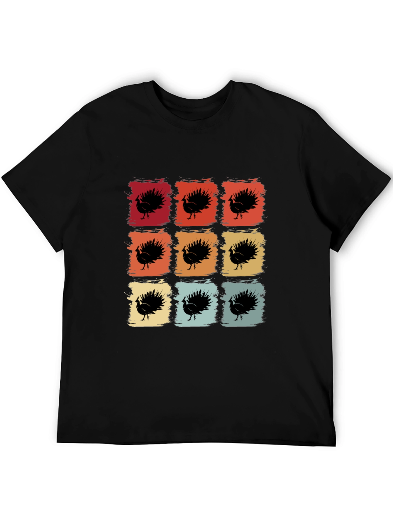 Retro Thanksgiving Turkey T-Shirt