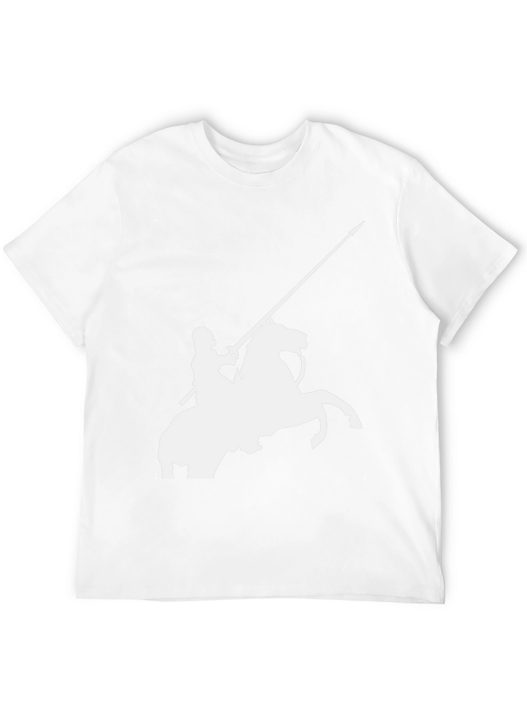 Knight on Horseback Black Tee