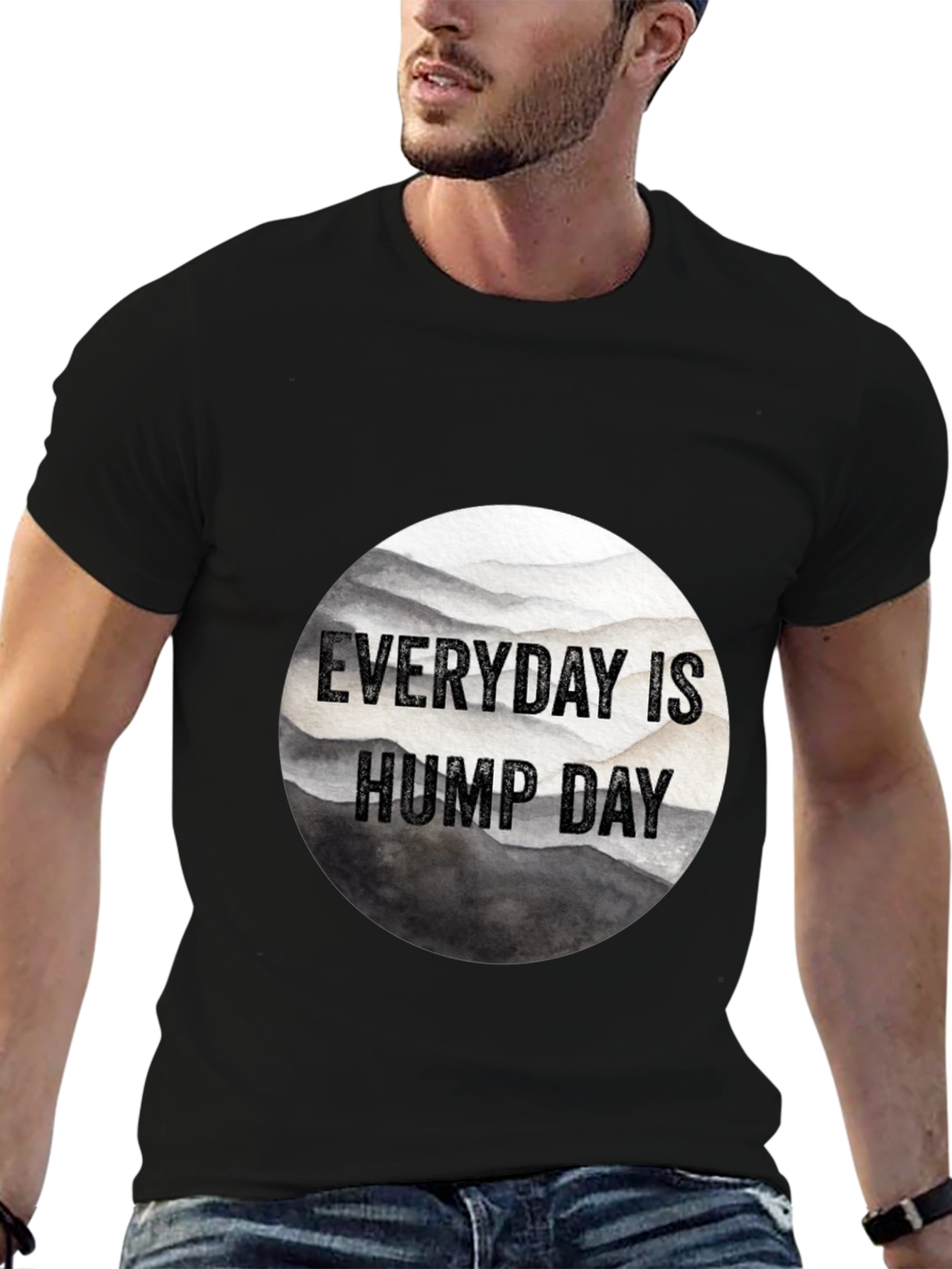 Everyday is Hump Day Black T-Shirt