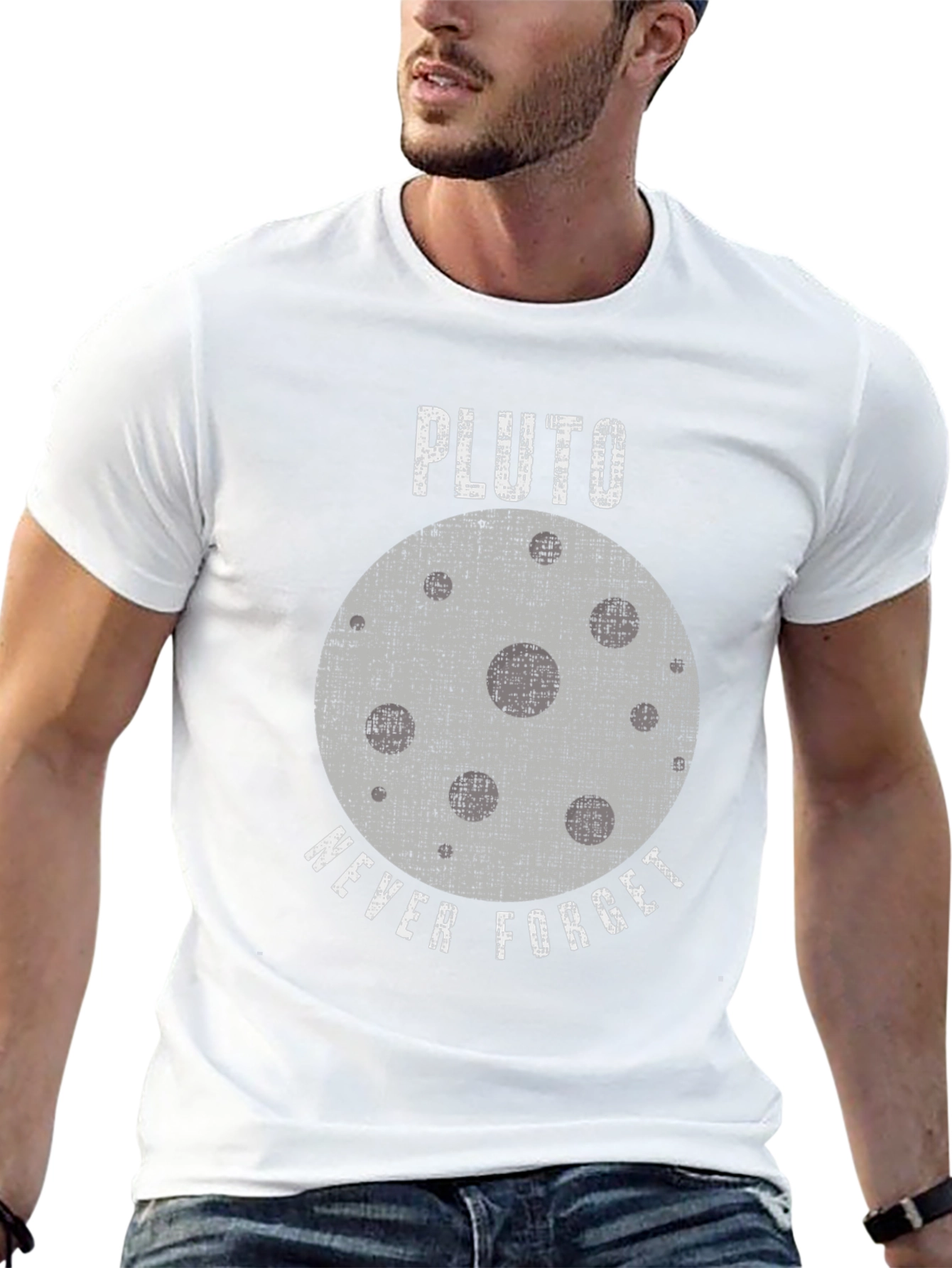 Pluto Never Forget Graphic Tee
