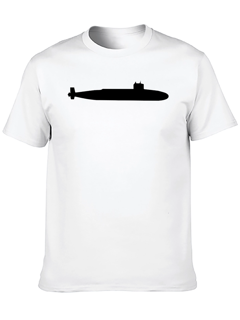 Submarine Silhouette Black T-Shirt
