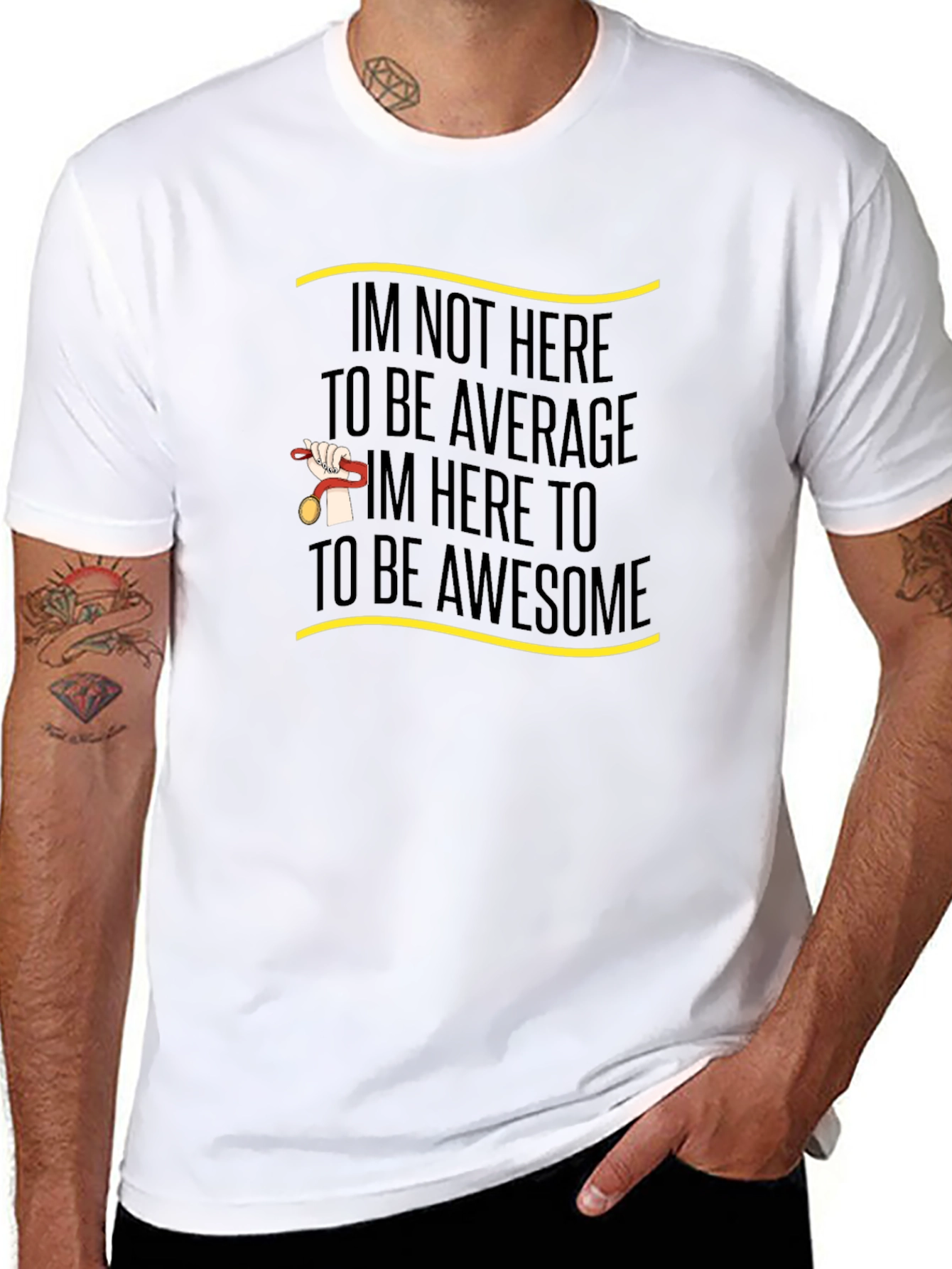 Motivational Awesome Graphic Tee
