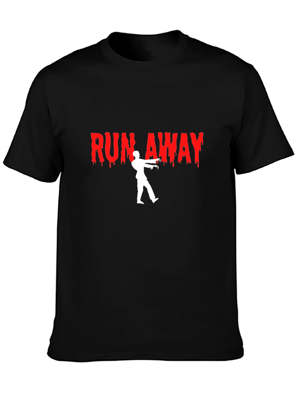 Run Away Zombie Graphic T-Shirt