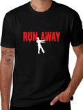 Run Away Zombie Graphic T-Shirt