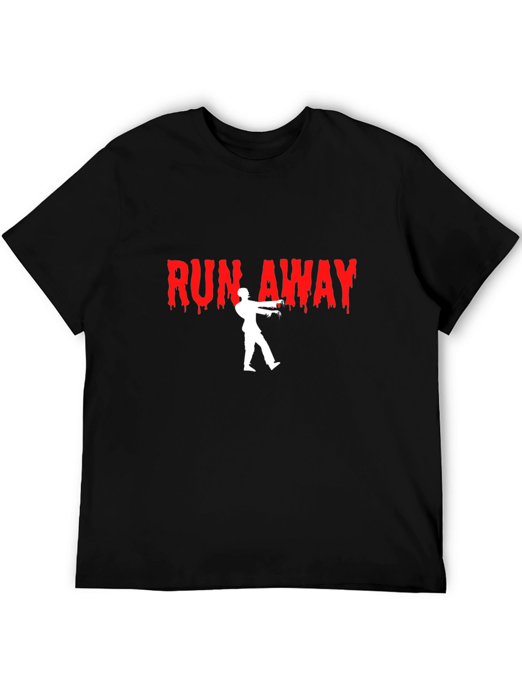 Run Away Zombie Graphic T-Shirt