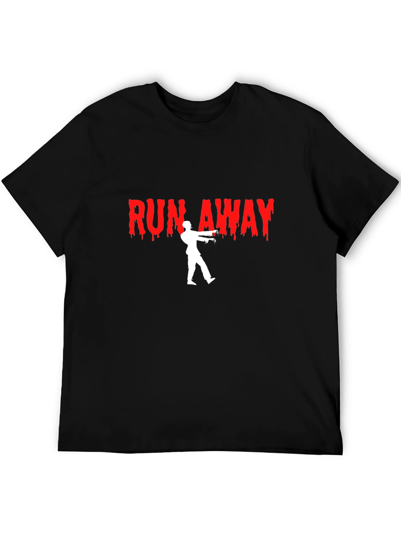 Run Away Zombie Graphic T-Shirt