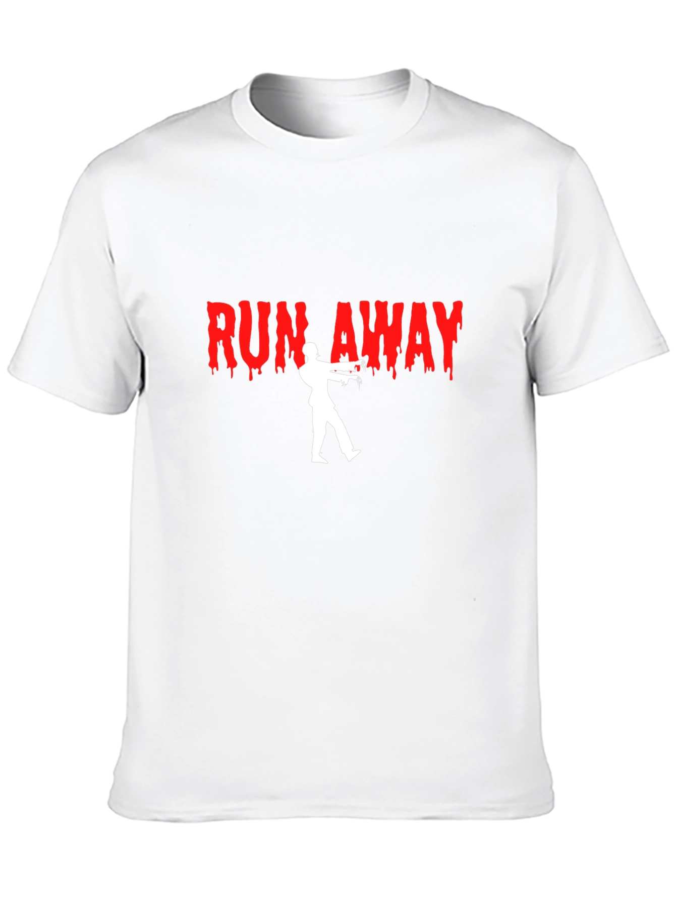 Run Away Zombie Graphic T-Shirt
