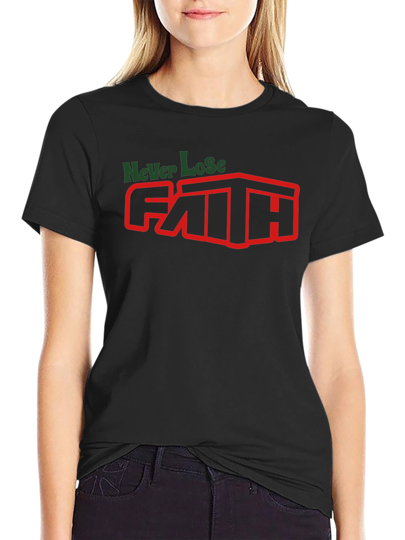 Never Lose Faith Graphic T-Shirt