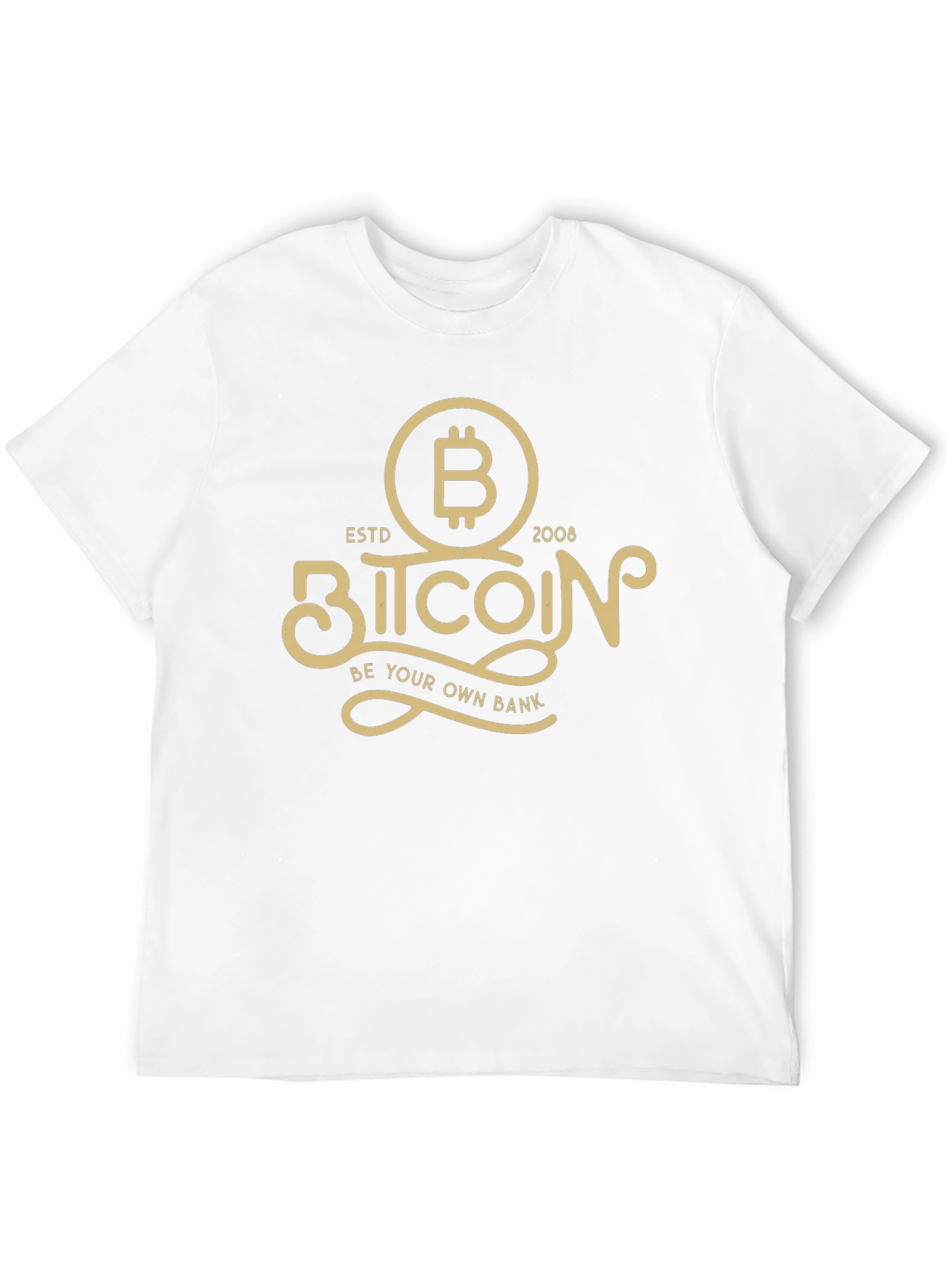 Bitcoin Be Your Own Bank Est. 2008 T-Shirt