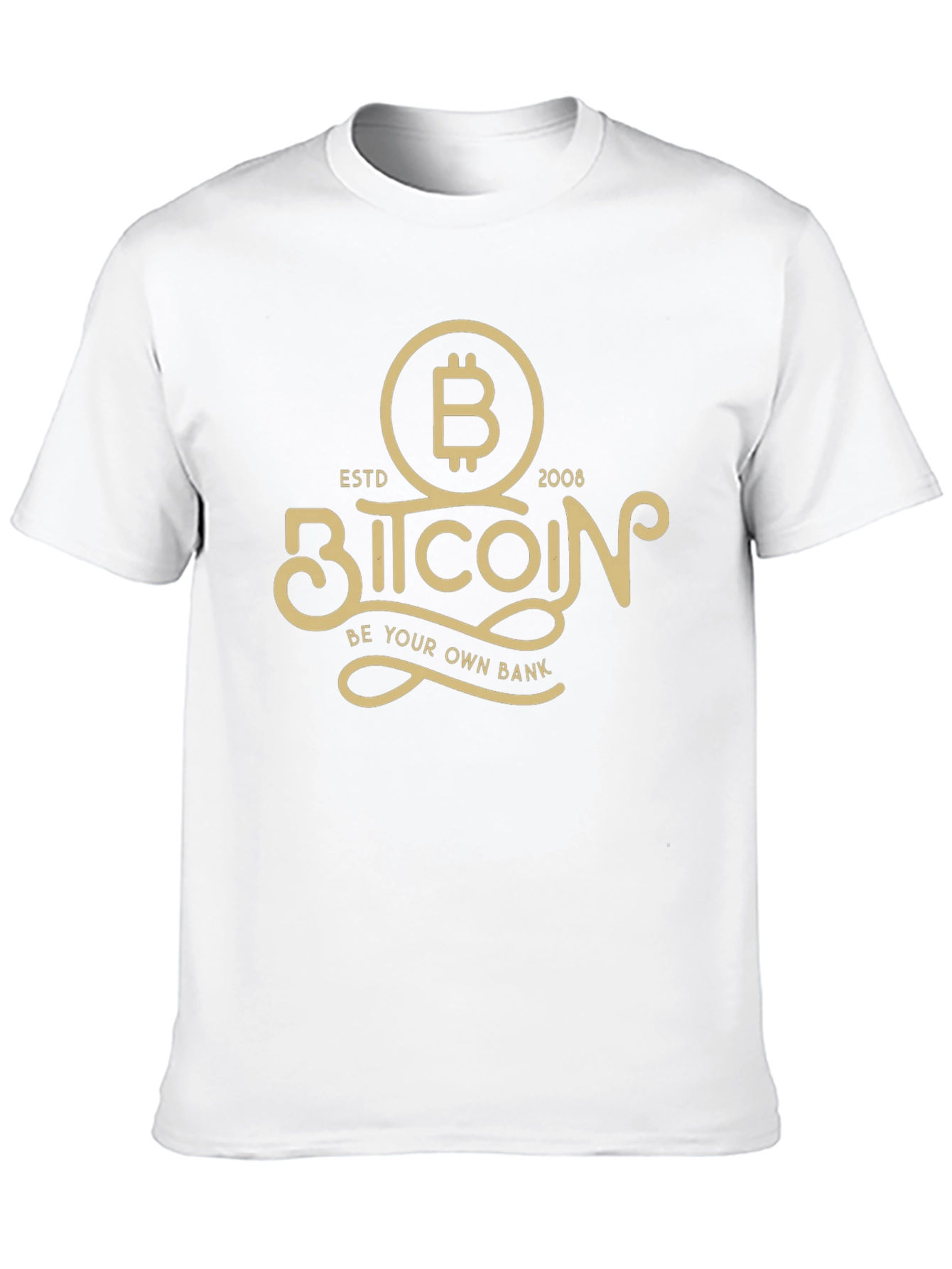 Bitcoin Be Your Own Bank Est. 2008 T-Shirt