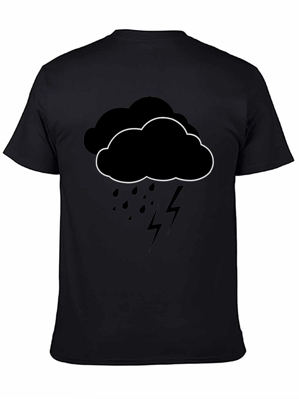 Rainy Day Cloud Graphic T-Shirt