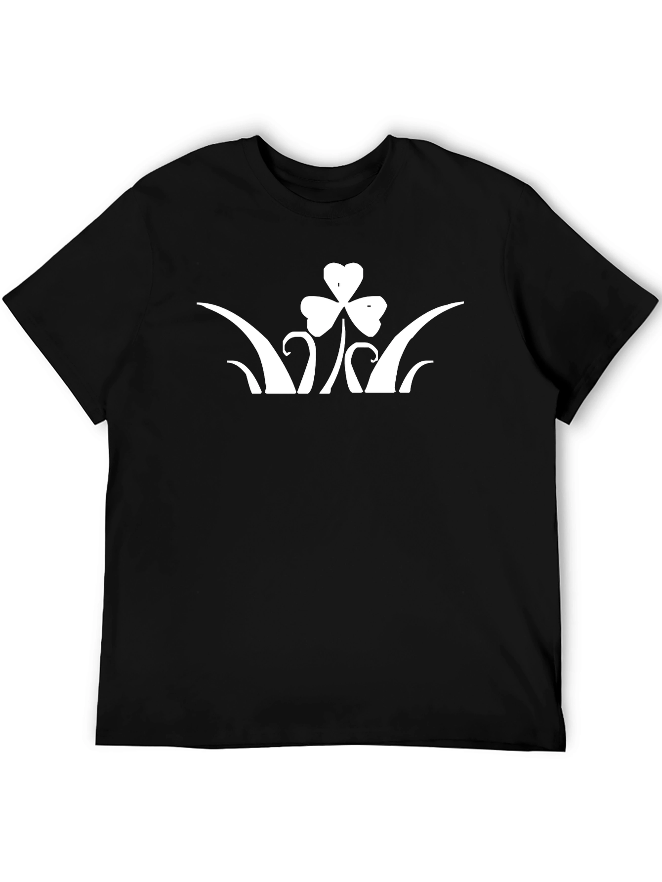 Shamrock Graphic Black T-Shirt