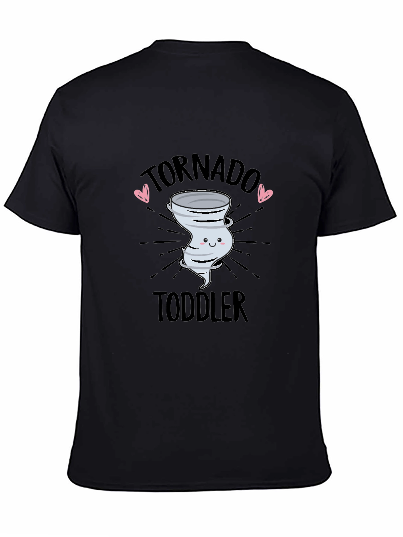 Tornado Toddler Graphic Tee - Black